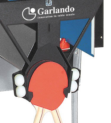 Ping pong TRAINING OUTDOOR con ruote - piano blu Garlando