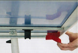 Ping pong CHALLENGE INDOOR con ruote - piano blu Garlando