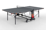 Ping pong CHAMPION OUTDOOR con ruote - piano grigio Garlando