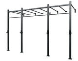 Gabbia CHALLENGE 3 campate a muro con monkey station G60-3MMS Toorx