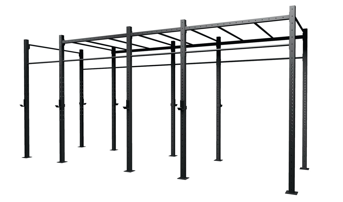 Gabbia CHALLENGE 4 campate autoportante con monkey station G60-4MMS Toorx
