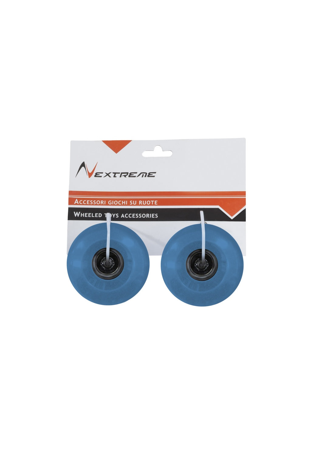 Coppia ruote azzurre per longboard CRUISER BAY Nextreme