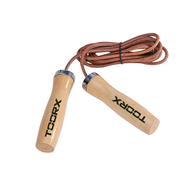 Corda da salto veloce in pelle AHF-015 Toorx