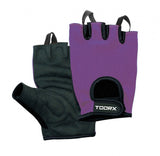 Guanti in pelle scamosciata e microrete Toorx