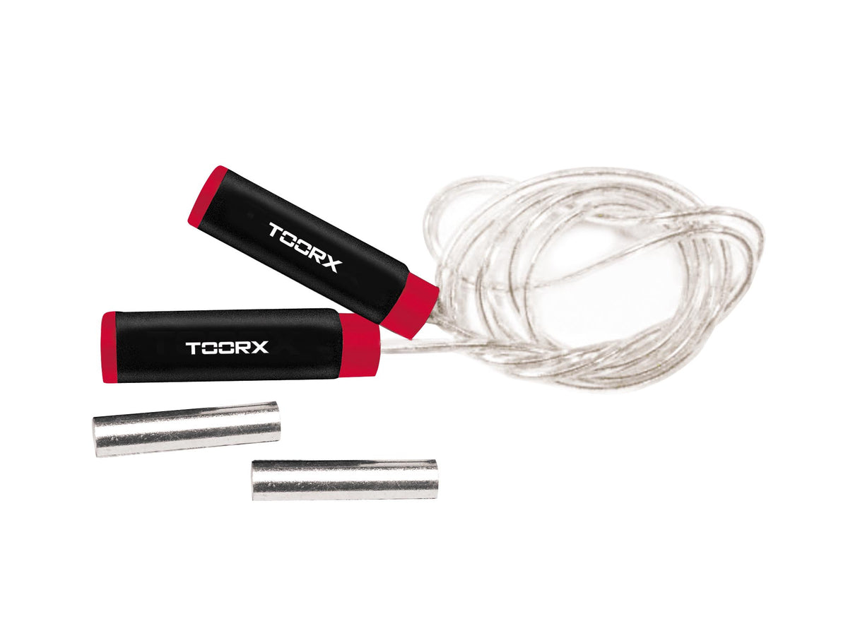 Corda da salto veloce professionale in acciaio AHF-058 Toorx