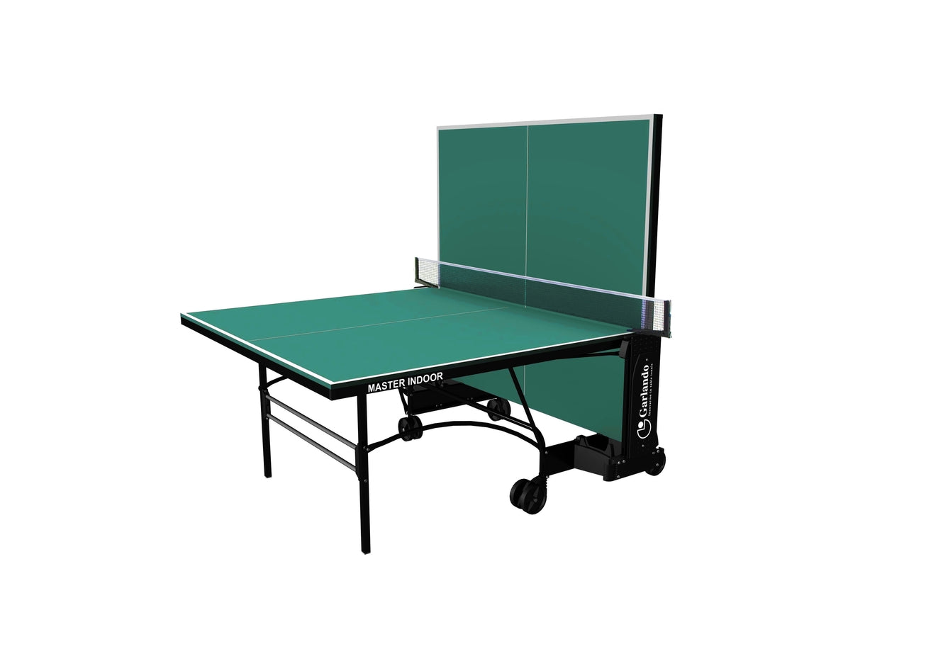Ping pong MASTER INDOOR con ruote - piano verde Garlando