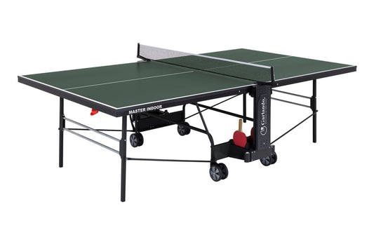 Ping pong MASTER INDOOR con ruote - piano verde Garlando