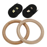 Coppia anelli in legno di faggio CAGL Toorx
