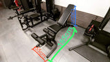 Panca regolabile con leg extension WBX 220 MFT Toorx