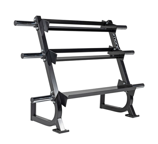 Multi rack porta dischi, bilancieri, manubri e kettlebell Jk fitness