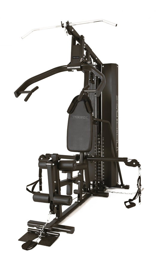 Stazione multifunzione MSX-300 pacco pesi 102 kg con doppio cavo libero Toorx