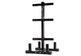 Rack dischi olimpici e bilancieri 6 braccia e 4 postazioni bilancieri Jk fitness