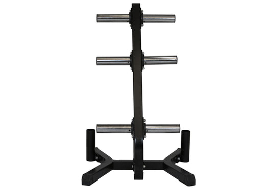 Rack dischi olimpici e bilancieri con 6 braccia e 2 postazioni bilancieri Jk fitness