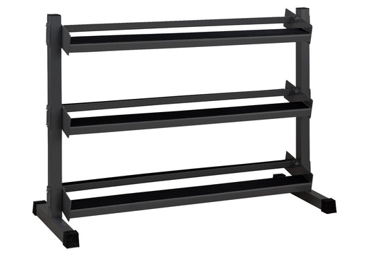 Rastrelliera porta manubri 3 ripiani Jk fitness
