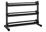 Rastrelliera porta manubri 3 ripiani Jk fitness