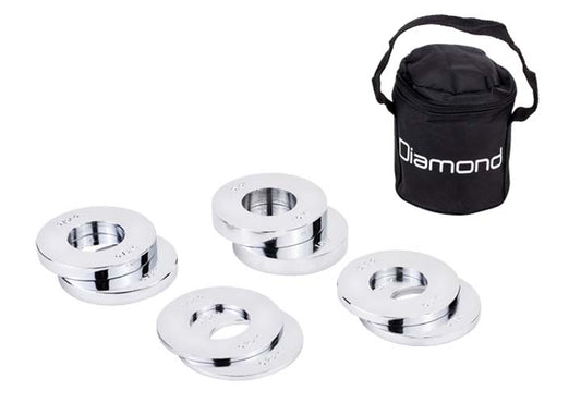Set Micro Carichi in Acciaio 5 Kg con borsa Jk fitness