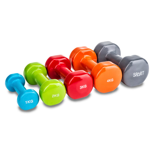 Vinyl dumbbells Spart